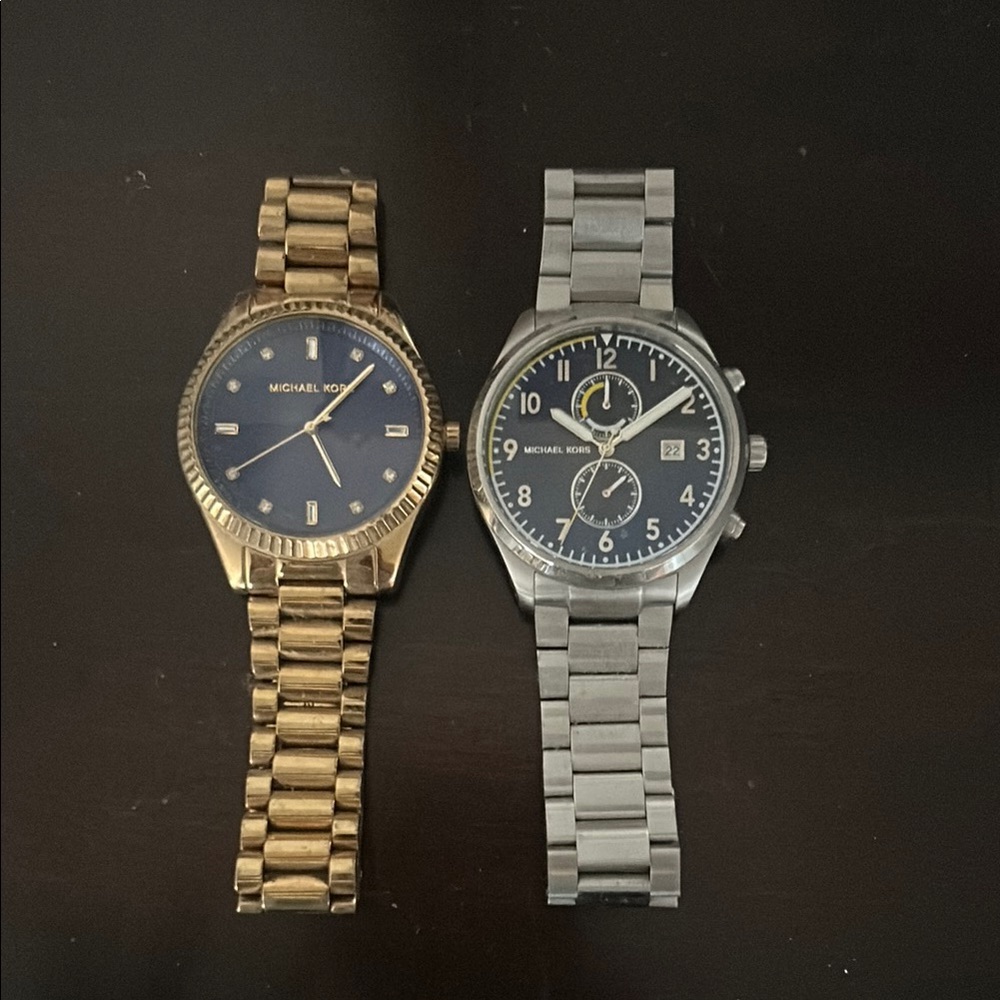 Michael Kors Gold and Silver Watches